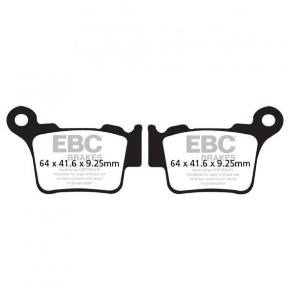 EBC FA368TT KTM EXC-F 250/350/450 , SHERCO,HUSQVARNA 250/350/450 CARBON ARKA FREN B