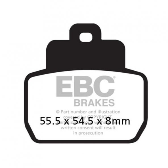 EBC SFA425 SCOOTER FREN BALATASI
