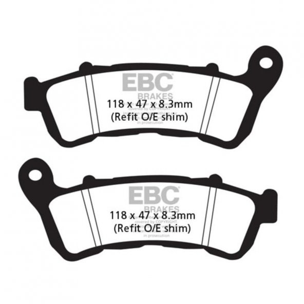 EBC SFAC388 HONDA FORZA 300 , SH125/150/300 , SUZUKI UH125 BURGMAN CARBON ÖN FREN B