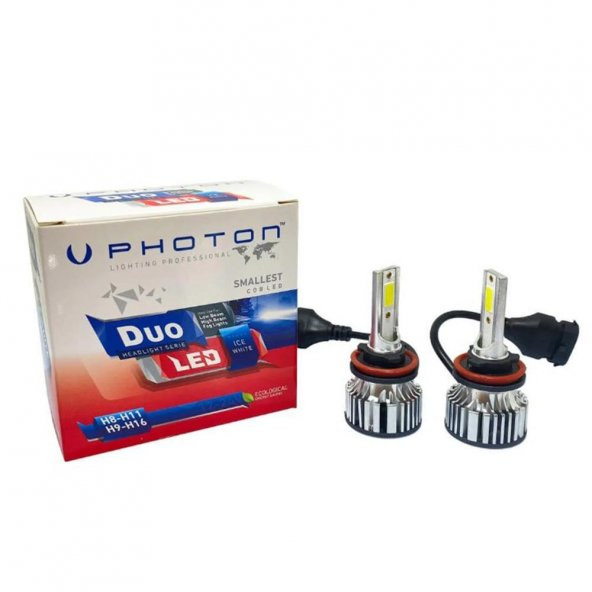 Photon DUO H8-H11-H16- 12V LED HEADLIGHT DU3919