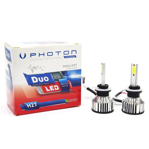 PHOTON DUO H27 12V LED HEADLIGHT DU3918 ürün görseli 1