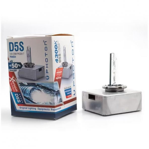 Photon D5S 4300K +%50 FAZLA IŞIK D SERİSİ XENON AMPÜL PH4554