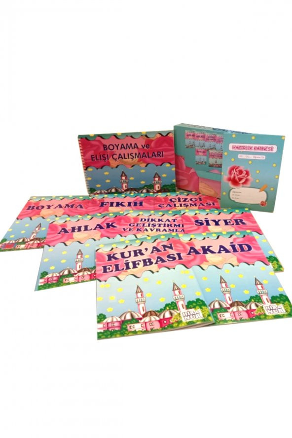 Hiranur Hazırlık Eğitim Seti 9 Kitap - 3