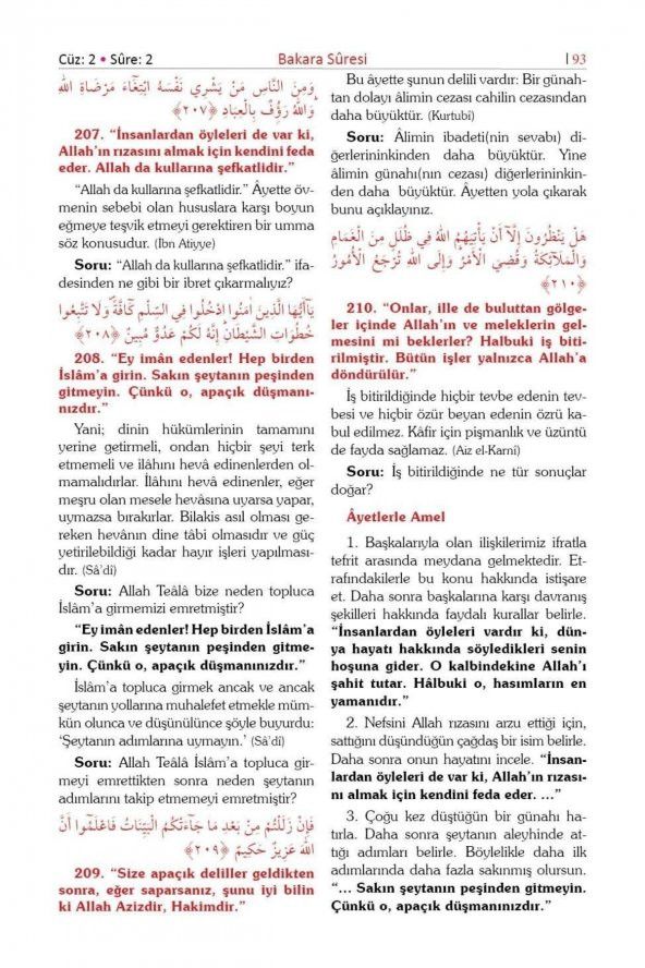 On Sekiz Müfessirden Tedebbür Tefsiri (2 Cilt Takım) - 2