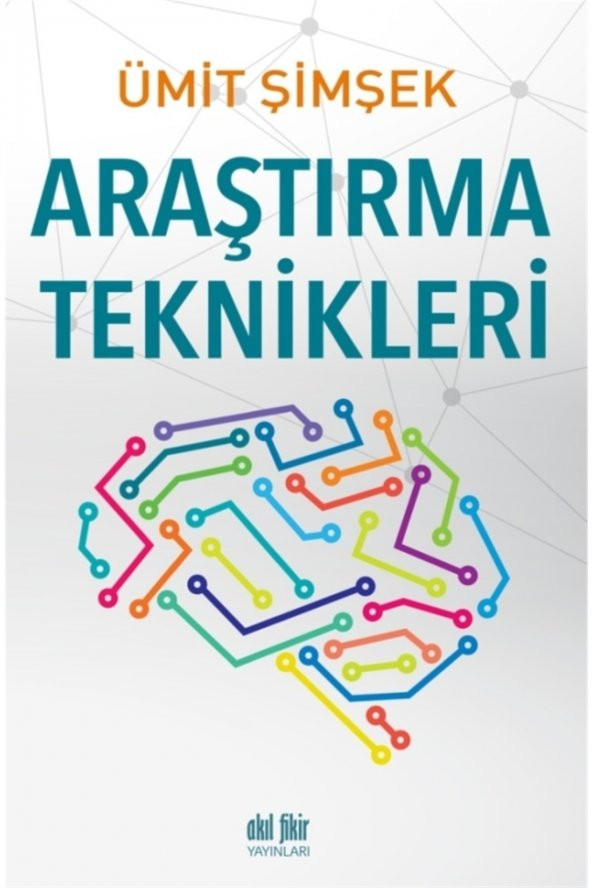 Araştırma Teknikleri - Ümit Şimşek 9786059790819 ürün görseli