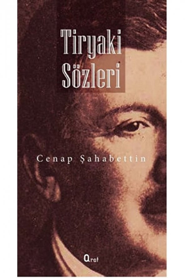 Tiryaki Sözler  Cenap Şahabettin   9786059078375 ürün görseli