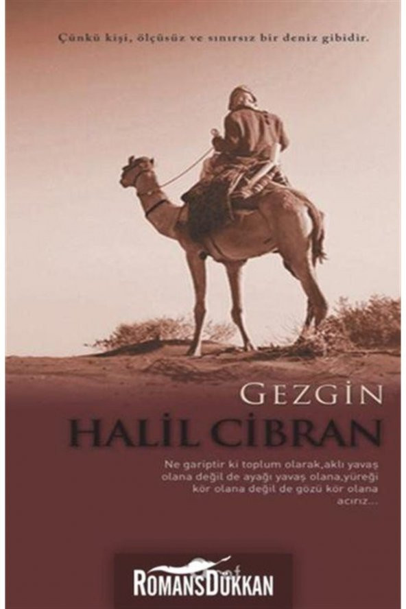 Gezgin - Halil Cibran 9786054533466