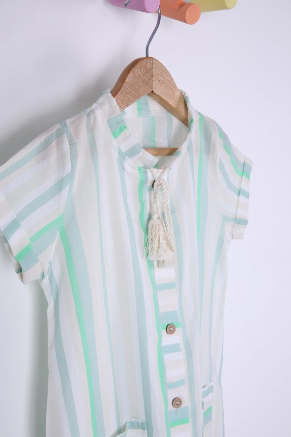 Babyhola Kız Erkek Çocuk Pamuk Tulum 1144 - 3