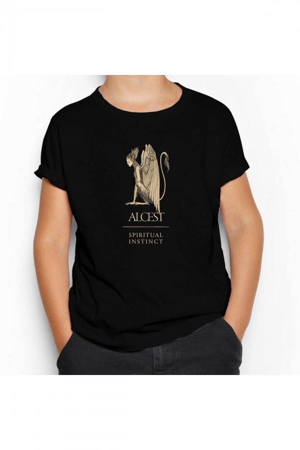Alcest Spiritual Instinct Siyah Çocuk Tişört 11-12 Yaş