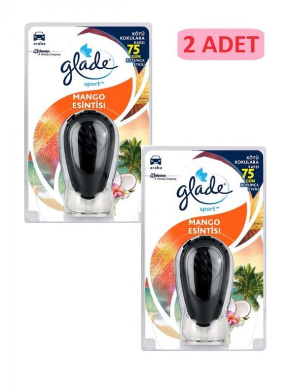 GLADE SPORT MANGO OTO KOKUSU 7ml -2Lİ-