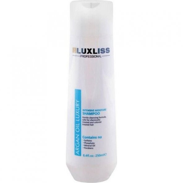 Luxliss Argan Oil Luxury Intensive Shampoo 250 ml