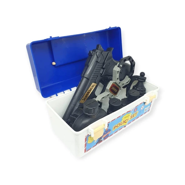 Çantalı Polis Seti 11 Parça - KS-851 - 2