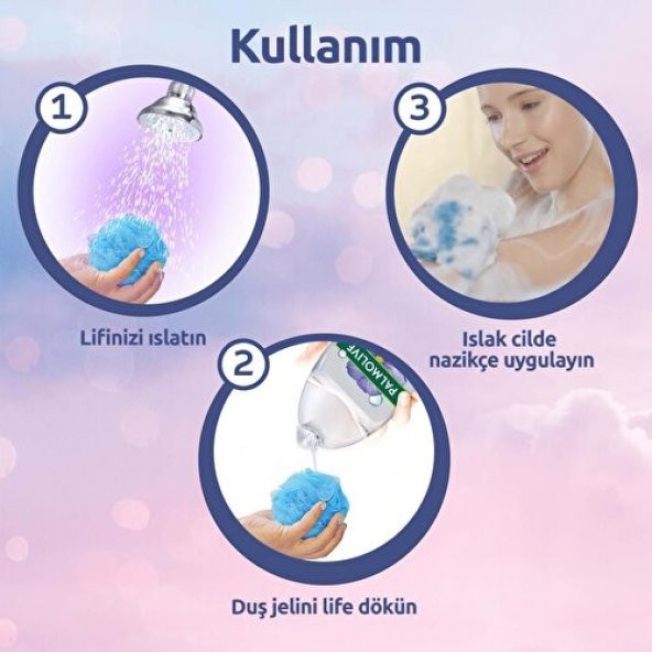 Palmolive Micellar Care Pamuk Özlü Micellar Su ile Banyo ve Duş Jeli 500 ml - 6