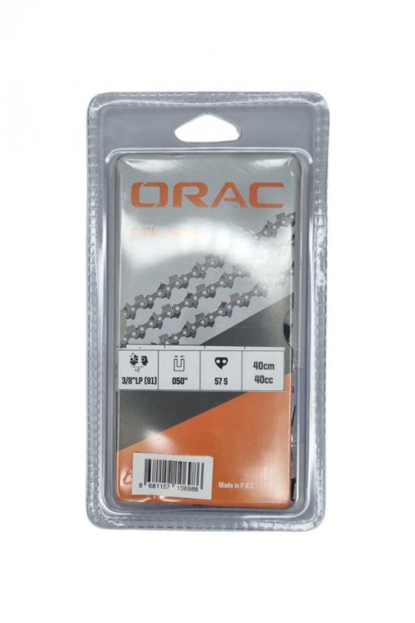 Orac Kesik Zincir 91 1.3mm 28.5 Diş 450/500/210/220 - 2