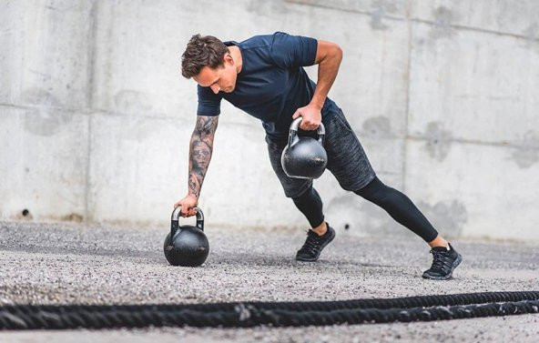 CKSpor 2 Kg Kettlebell Çaydanlık Tipi Dambıl Ağırlık CKS200 - 5