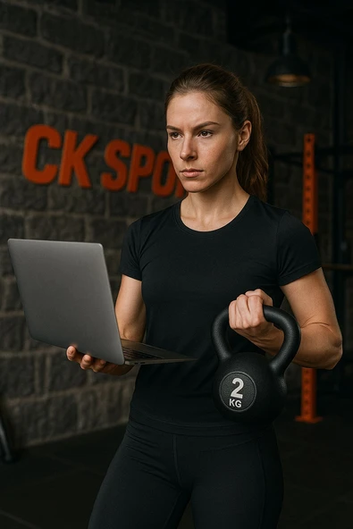 CKSpor 2 Kg Kettlebell Çaydanlık Tipi Dambıl Ağırlık CKS200