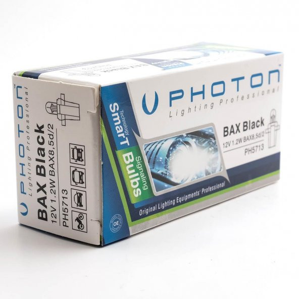 Photon BAX 12V 1.2W SİYAH PH5713 - 3
