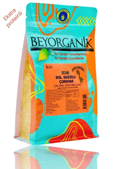 Organik Bol Sebzeli Çorbam 160gr (EKSTRA PROTEİNLİ)