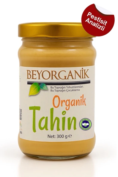 Organik Tahin 300 gr Yerli Susam (+8 Ay)