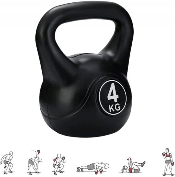 CKSpor 4 Kg Kettlebell Çaydanlık Tipi Dambıl Ağırlık CKS201