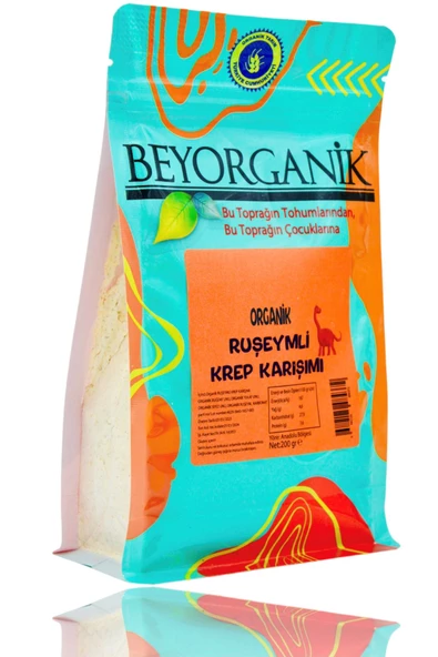 Organik Ruşeymli Krep Karışımı 200gr