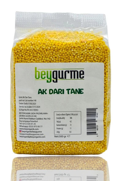 BEYGURME AK DARI TANE 500 gr