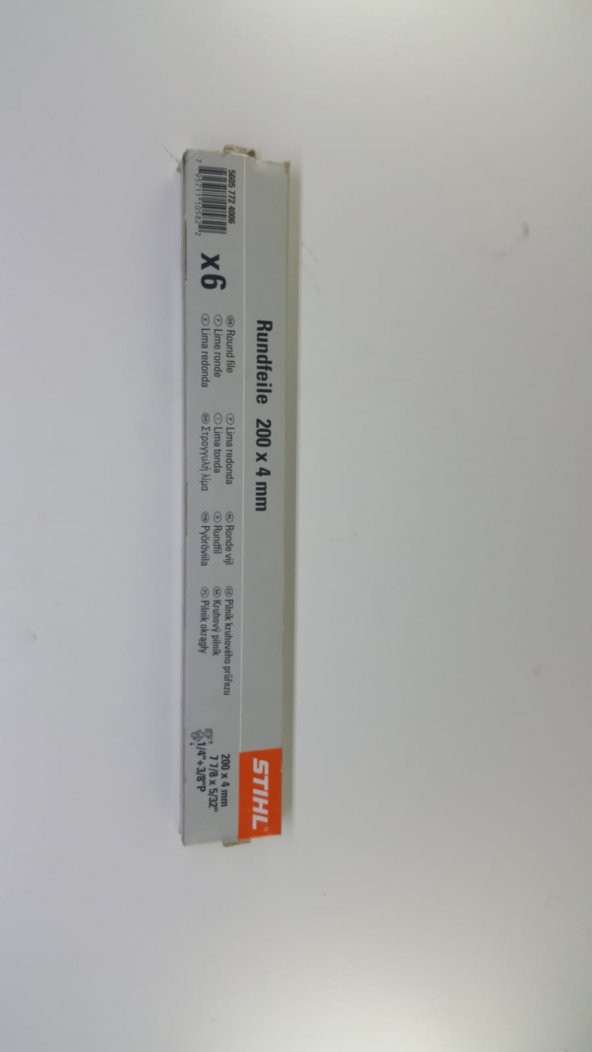 STL EĞE 5/32 200x4.0 mm İNCE MOTORLU TESTERE EĞESİ - 2