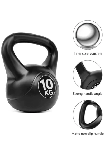 CKSpor 10 Kg Kettlebell Çaydanlık Tipi Dambıl Ağırlık CKS204 - 5