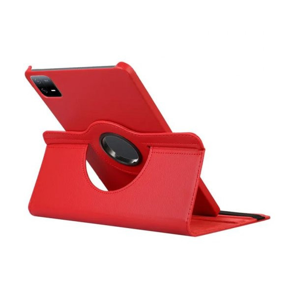 Smody Xiaomi Mi Pad 6 Kılıf 360 Dönerli Standlı Kapaklı+ Temperli Cam Ekran Koruyucu + Kalem - 3