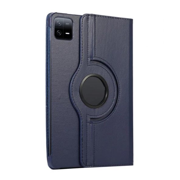 Smody Xiaomi Mi Pad 6 Kılıf 360 Dönerli Standlı Kapaklı+ Temperli Cam Ekran Koruyucu + Kalem - 4