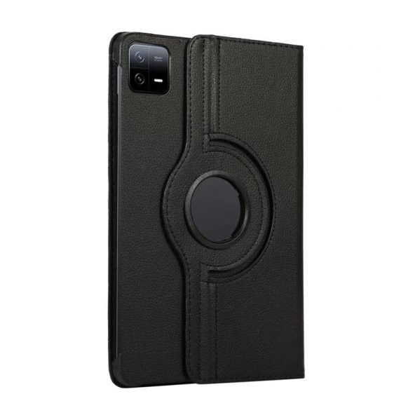 Smody Xiaomi Mi Pad 6 Kılıf 360 Dönerli Standlı Kapaklı+ Temperli Cam Ekran Koruyucu + Kalem - 6
