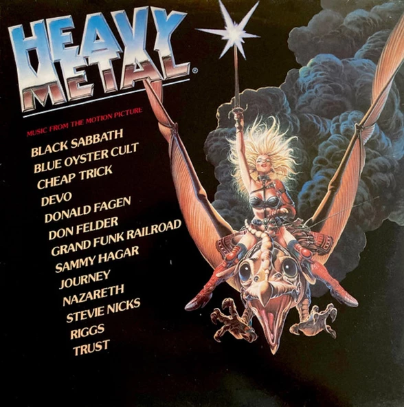 Heavy Metal - 2 x LP Music From The Motion Picture classical tarz plak alithestereo