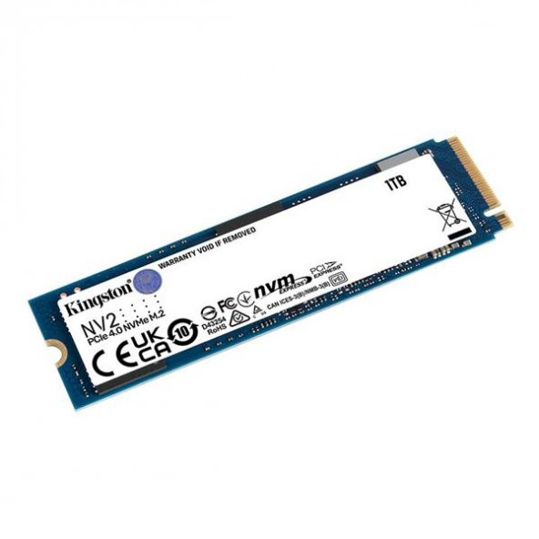 Kingston NV2 1TB 22x80mm PCIe 4.0 x4 M.2 NVMe SSD