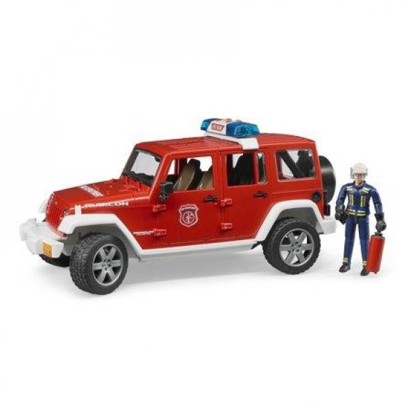 Bruder Jeep Wrangler Rubicon İtfaiye Ve İtfaiyeci BR02528 - 3