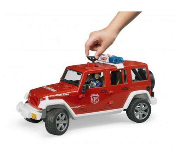 Bruder Jeep Wrangler Rubicon İtfaiye Ve İtfaiyeci BR02528 - 4