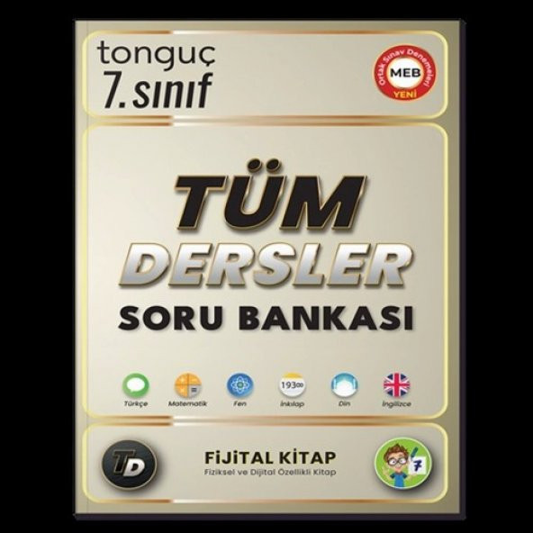 Tonguç 7. Sınıf Tüm Dersler Soru Bankası