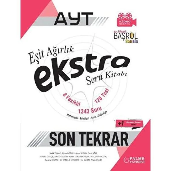 Palme Yks Ayt Extra Eşit Ağırlık S.B.