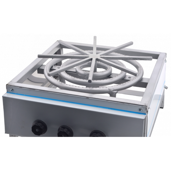 3 Yanışlı Döner Başlıklı Tekli LPG Künefe Ocağı - 2