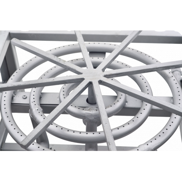 3 Yanışlı Döner Başlıklı Tekli LPG Künefe Ocağı - 3