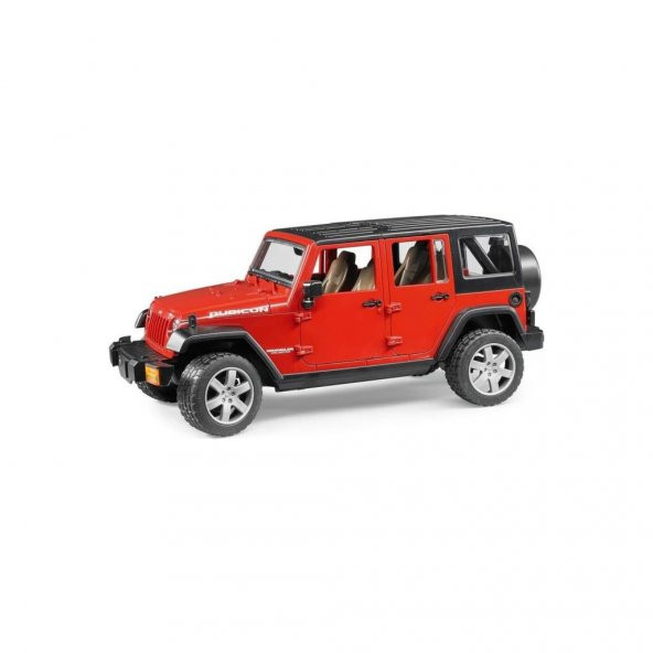 Bruder Oyuncak Jeep Wrangler Unlimited Rubicon BR02525 - Resim 2