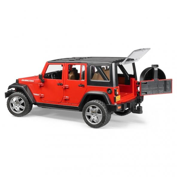 Bruder Oyuncak Jeep Wrangler Unlimited Rubicon BR02525 - Resim 4