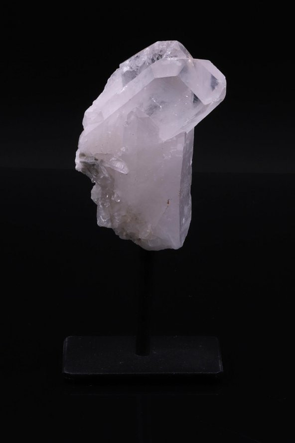 Kristal Kuvars Doğal Taş Standlı Ham Parça - 2