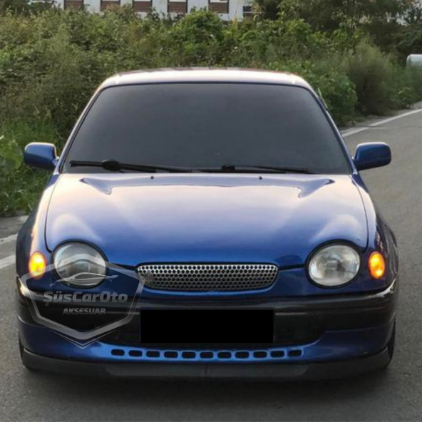 Toyota Corolla Terra 1999-2002 Uyumlu Üniversal Astra H lip Esnek Ön Lip 2 Parça Tampon Altı Dil Karlık Ön Ek - 3
