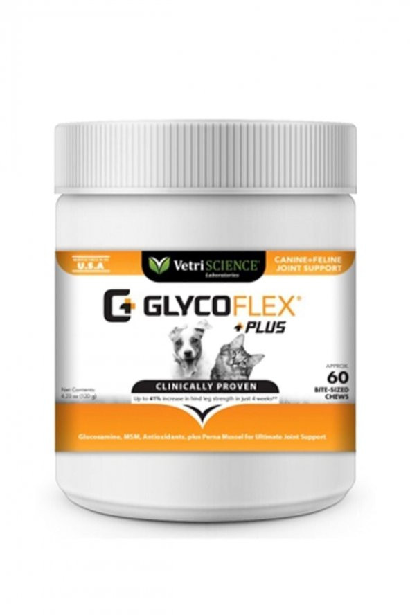 Glyco Flex Plus Köpek Kedi Eklem Destekleyici 60 Tablet 31.05.2024