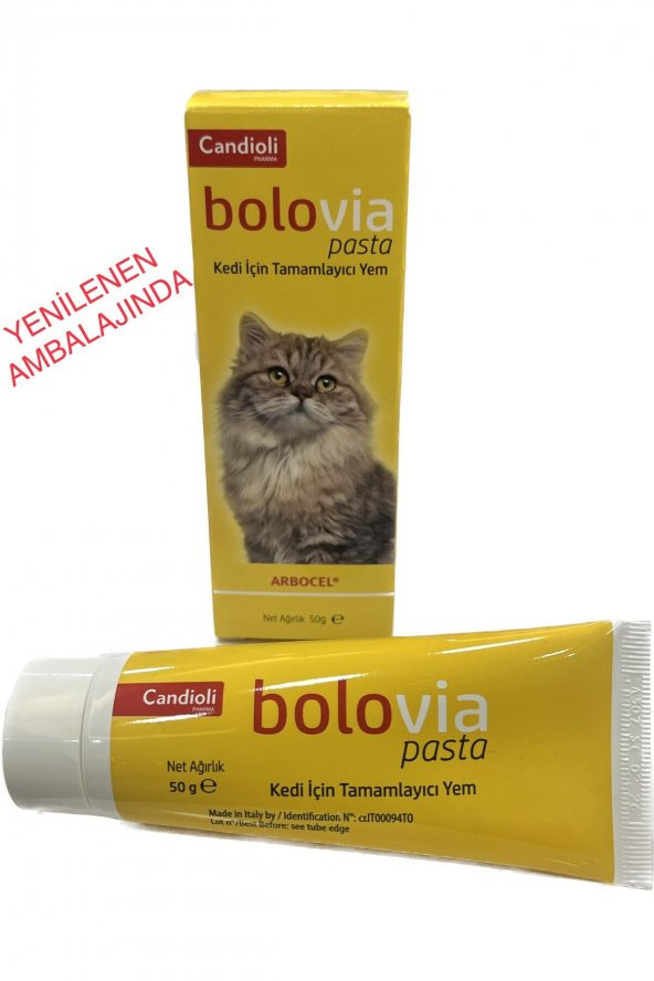 Bolovia Pasta Kedi Için Tamamlayıcı Yem 50 Gr