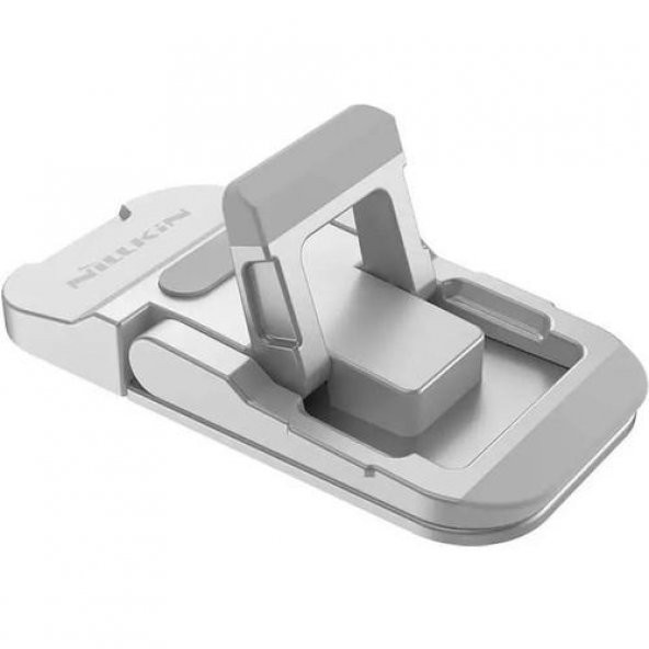 Nillkin Bolster Plus Taşınabilir Yapışkanlı Mini Laptop Standı Gri - 3