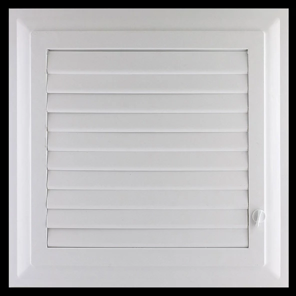 Menfez Banyo Wc Tuvalet Havalandırma Plastik Panjur Beyaz 45x55 CM - 3