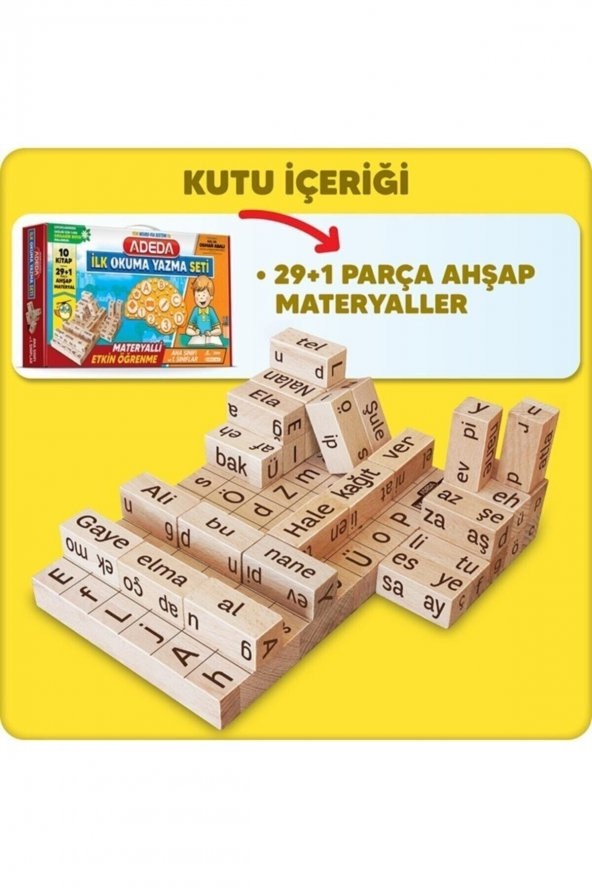 Adeda Ilk Okuma Yazma Seti - 5