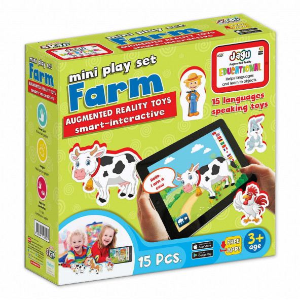 MİNİ PLAY SET ÇİFTLİK JAGU.