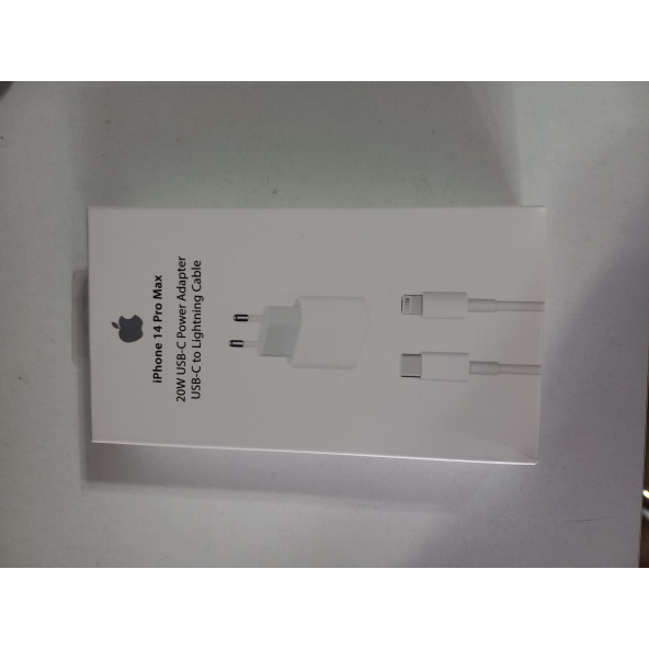ASLANTİC İPHONE 14 PRO MAX 20W USB-C  LİGHTNİNG ŞARJ TAKIM